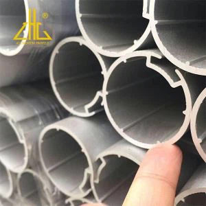 6060 재질로 알루미늄 튜브 프로파일 가공