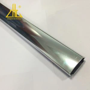 거울과 같은 광택 알루미늄 압출 프로파일
